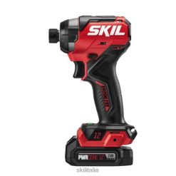 utensili SKIL Kit avvitatore a percussione esagonale pwr core 12 brushless 12v 1/4 pollici X4L8J8